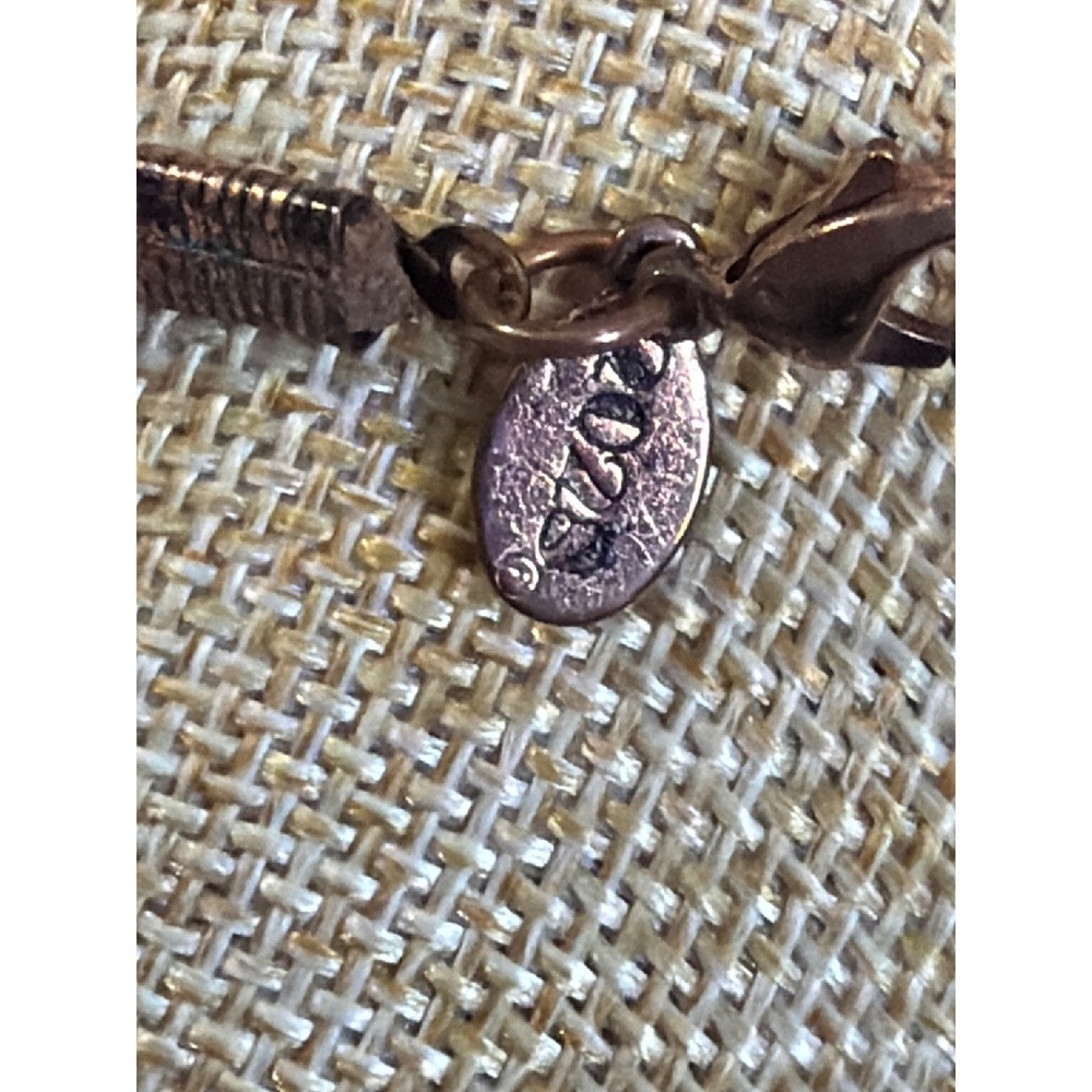 Jewelry Copper Tone Multi Strand Beaded Suede Cord Layered Necklace Boho - Picture 3 of 7